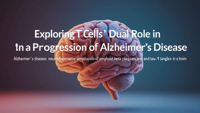 Exploring T Cells’ Dual Role in the Progression of Alzheimer’s Disease