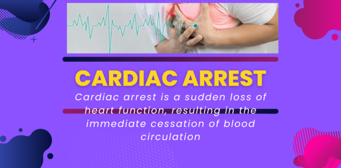 Cardiac arrest and type of heart attack