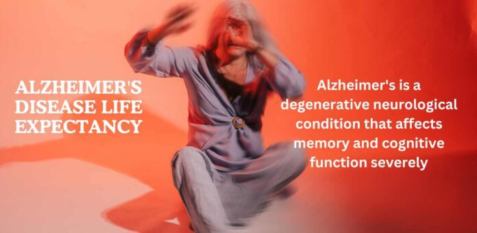 Late stage Alzheimer's life expectancy