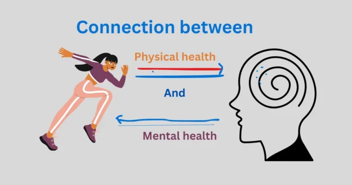 How does mental health overlap with physical health