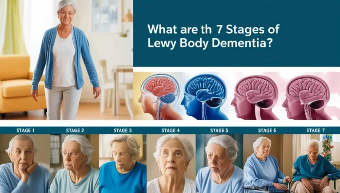 7 stages Lewy body dementia​