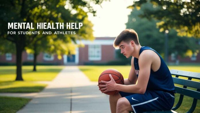 Mental Health Help for Students and Athletes