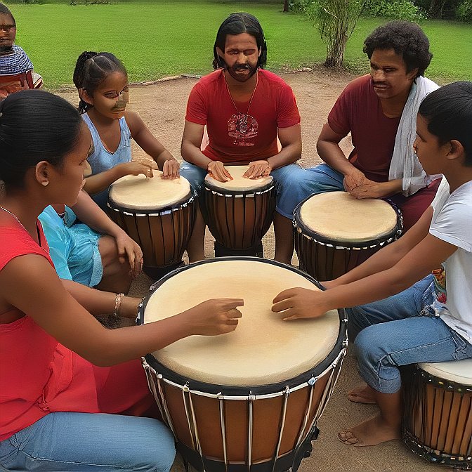 Drum Circles and Group Percussion