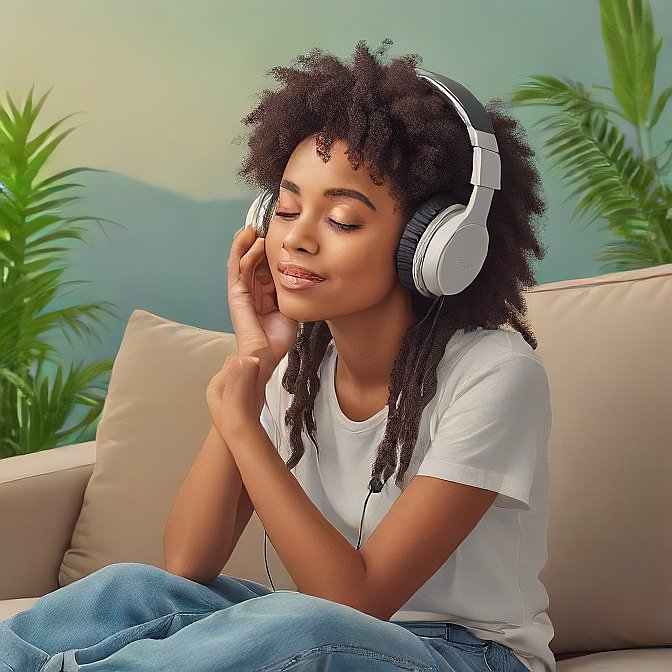 Listening to Calming Music