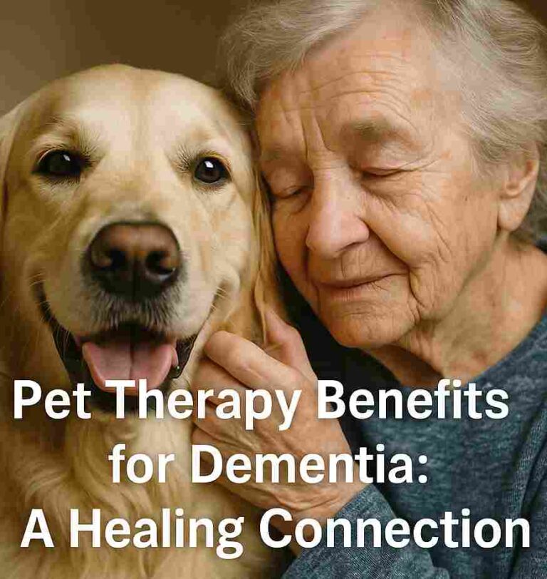 Pet Therapy for Dementia: A Healing Connection