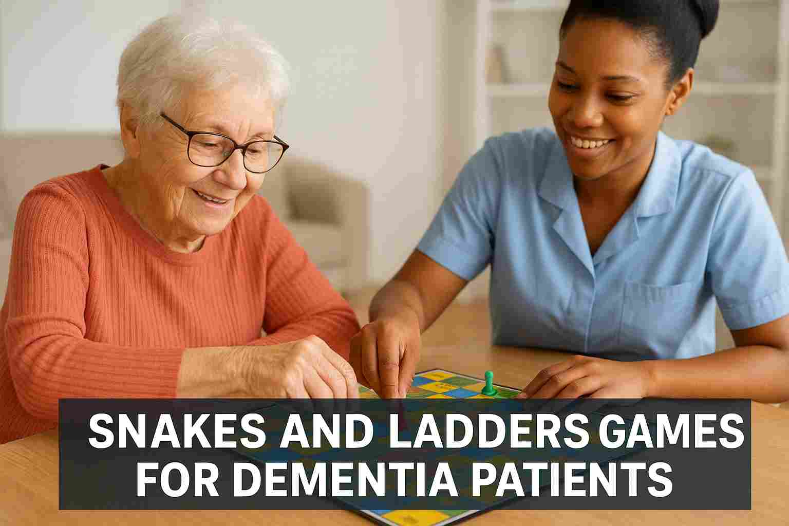 Snakes and Ladders games for dementia patients